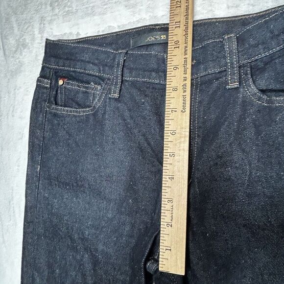 Joe's Womens Size 27 Oaklyn High Rise Straight Ankle Dark Wash‎ Stretch Jeans - Picture 9 of 14